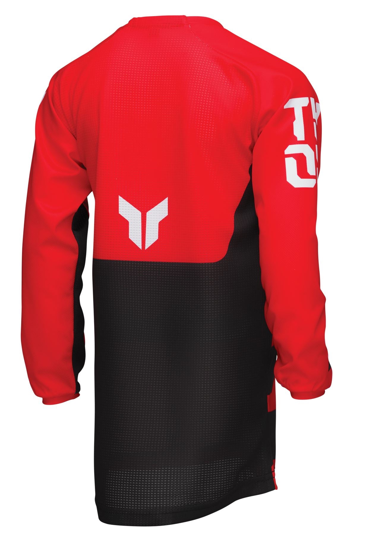 Thor 2025 Motocross Jersey Youth Launchmode Forge Red