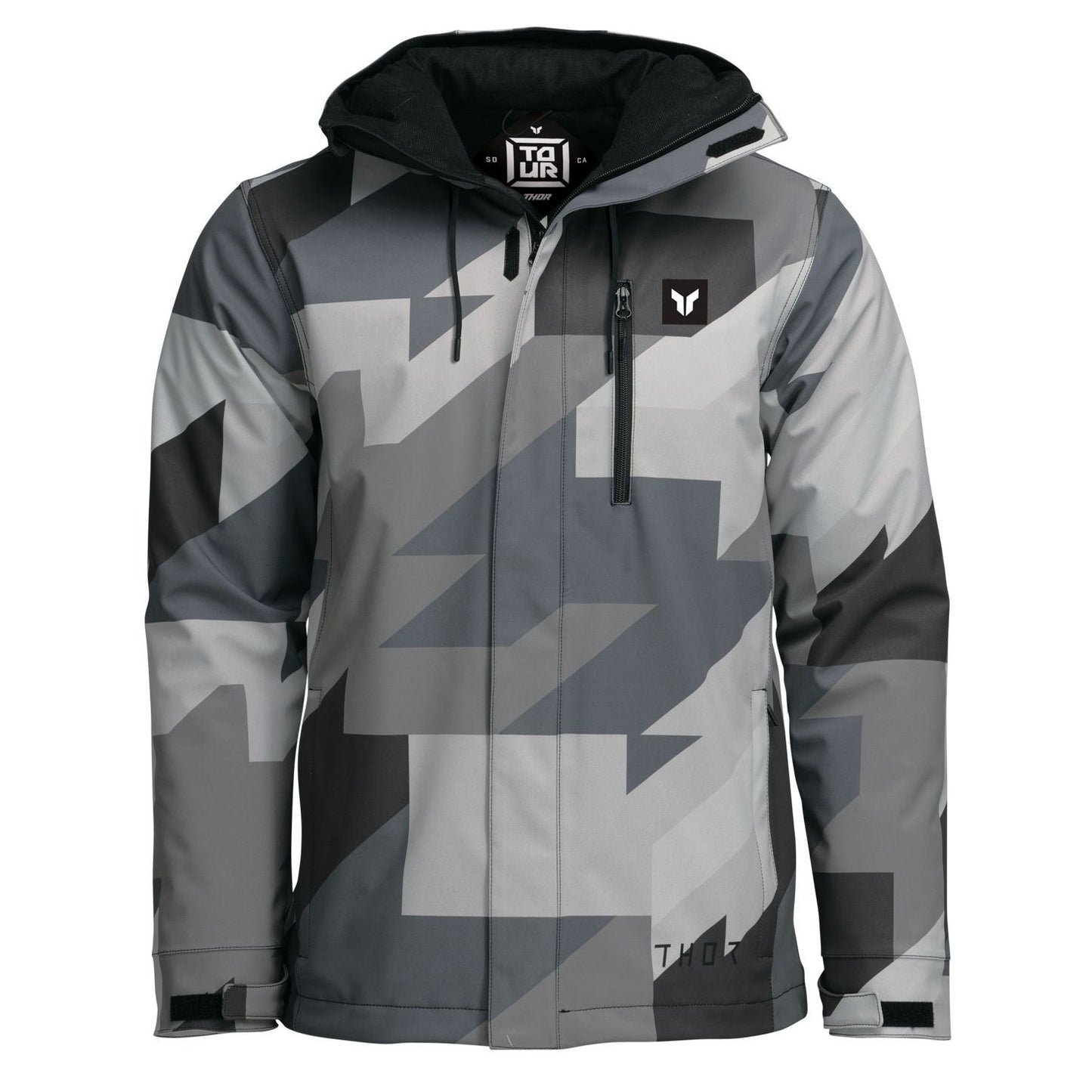 Thor 2026 Jacket Tour Grey Black