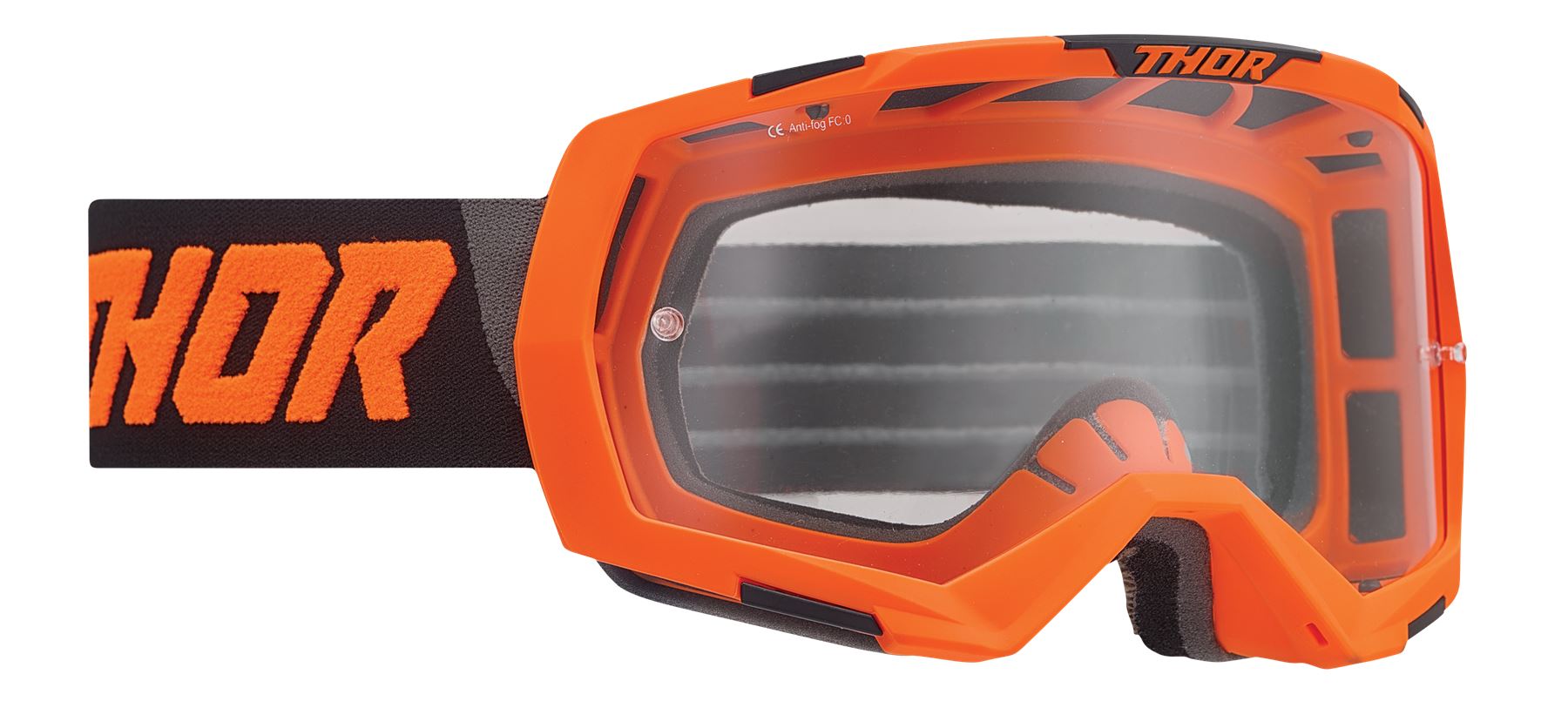 Thor 2024 Goggles Regiment Flo Orange Black