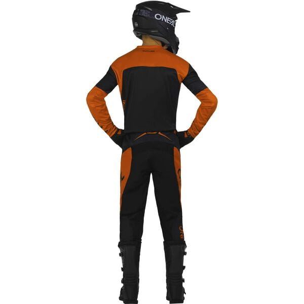 O'Neal 2024 Motocross Combo Kit Element Racewear Black Orange