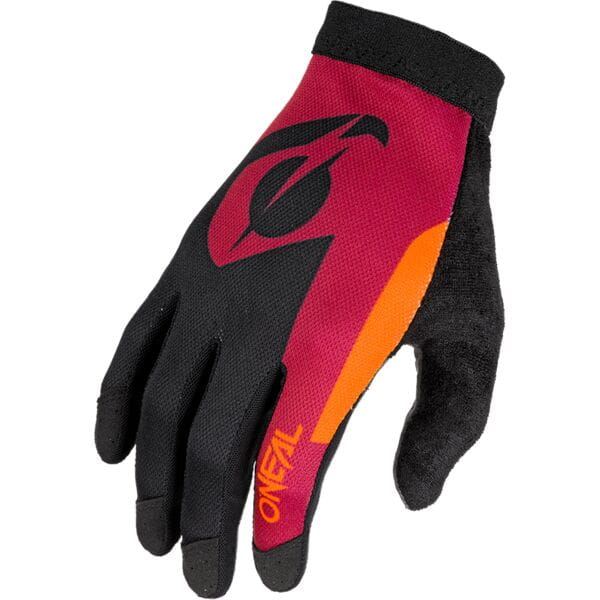 O'Neal 2025 Motocross Gloves AMX Altitude Red Orange
