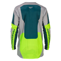 Fly Racing 2026 Motocross Combo Kit Lite  Grey Lime Teal