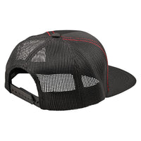 Troy Lee Designs Spring 2025 MX Carb Trucker Snapback Cap Black
