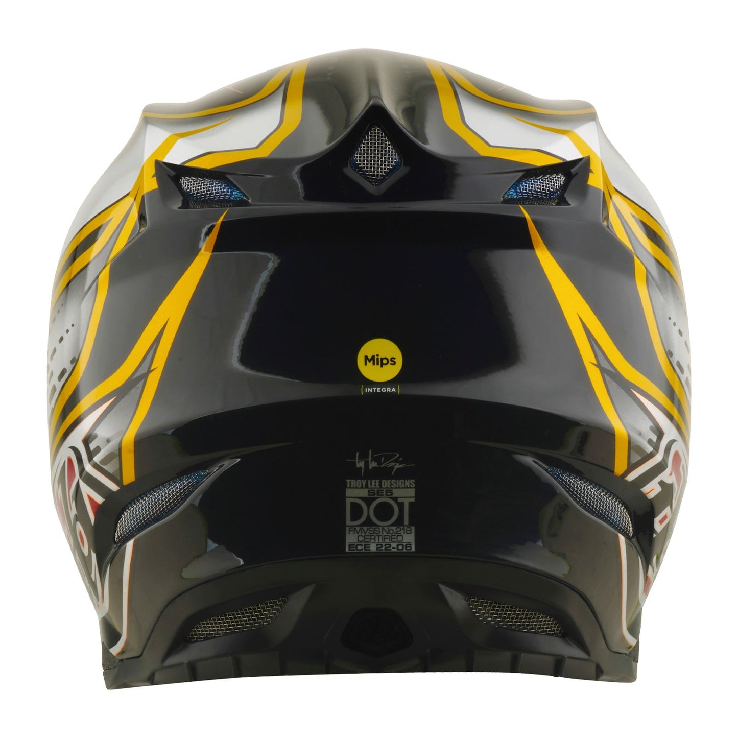 Troy Lee Designs Spring 2026 MX SE5 Composite Wings Helmets Black Black