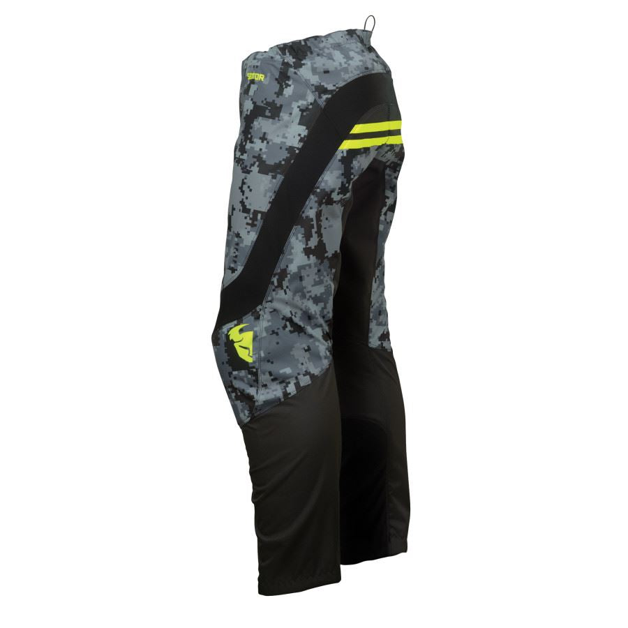 Thor 2025 Sector Digi Camo Black Motocross Pants
