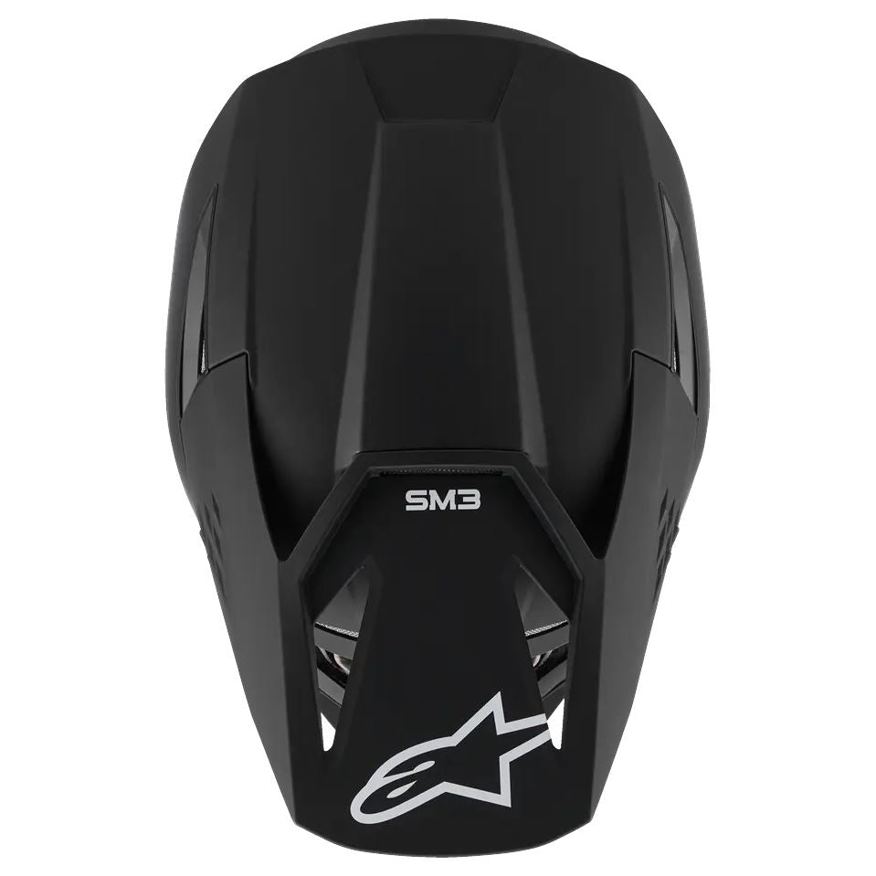Alpinestars 2026 SM3 Solid Motocross Helmet Matt Black