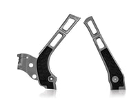 Acerbis X-Grip Frame Protector Guards Silver For Fantic XE 125 2021-2025