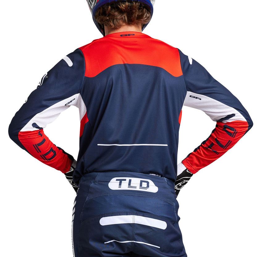 Troy Lee Designs 2025 Motocross Combo Kit GP Pro Blends Navy Orange