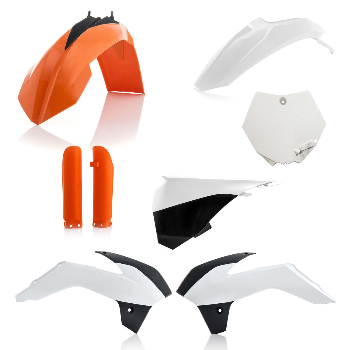 Acerbis Full Plastic Kit 2017 Colourway For KTM SX 85 2013-2017