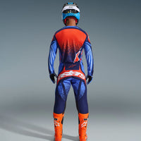 Alpinestars 2026 Techstar Nomur Motocross Combo Kit Dark Navy Orange Ucla Blue