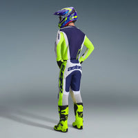 Alpinestars 2026 Racer Air Riway Motocross Combo Kit Light Grey Yellow Flo Blue