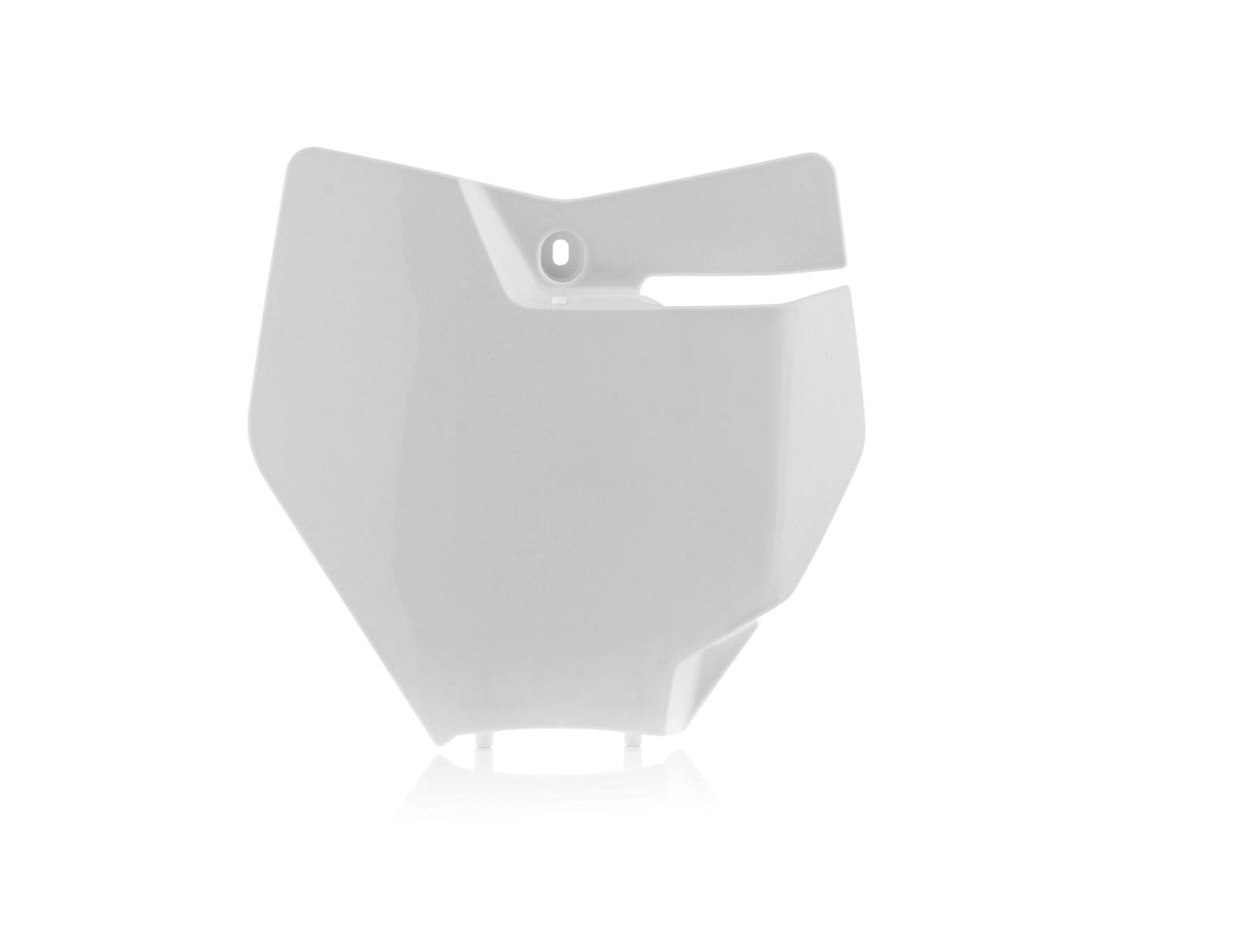 Acerbis Front Number Plate White For KTM SX-F 450 2016-2018