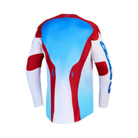 Alpinestars 2027 Racer Hunt MX Jersey White Fire Red Ucla Blue