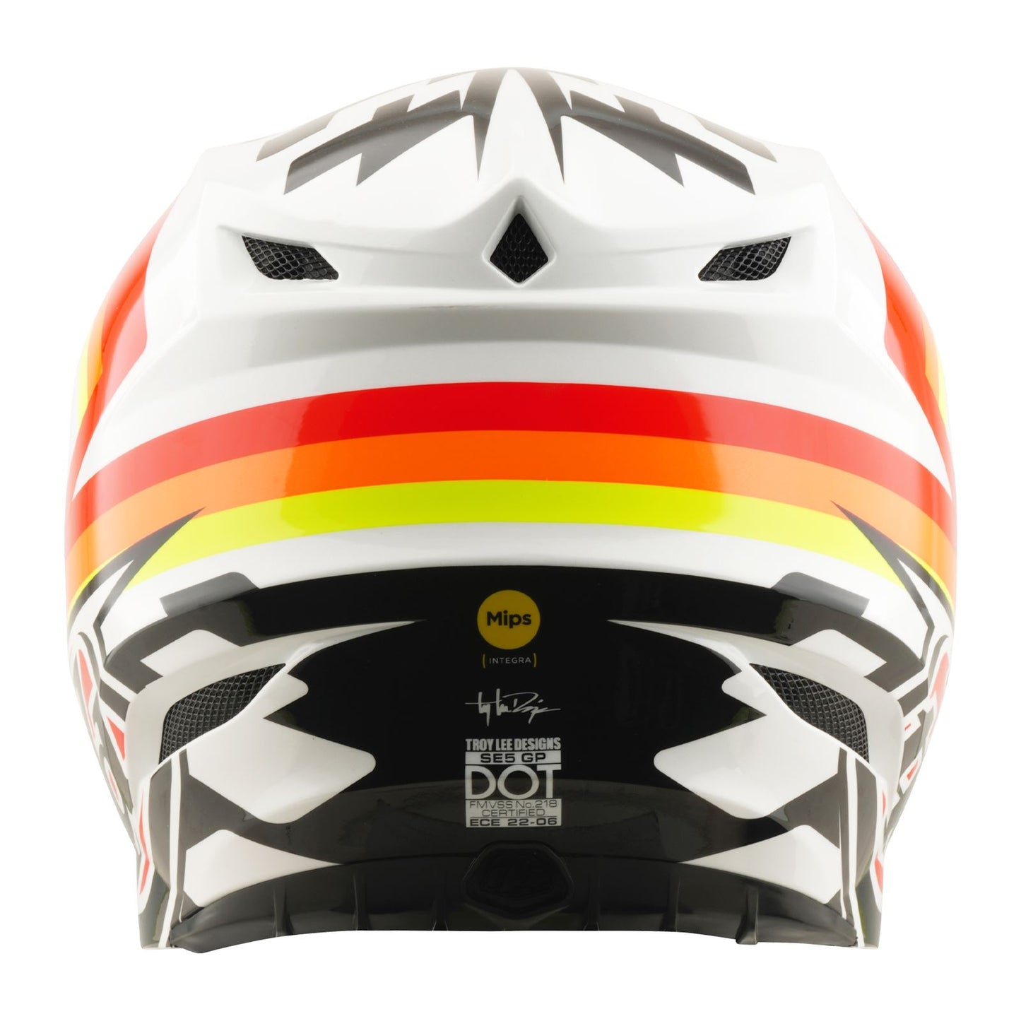 Troy Lee Designs Spring 2026 MX SE5 Polycarbonate Dash Helmets Orange