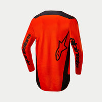 Alpinestars 2024 Fluid Lurv Motocross Jersey Hot Orange Black