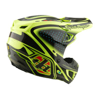 Troy Lee Designs Spring 2026 MX SE5 Polycarbonate The Line Helmets Flo Yellow