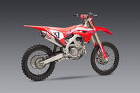 Yoshimura RS-12 Full Exhaust System Stainless Steel Carbon Cap For Motocross Enduro Motorcycles