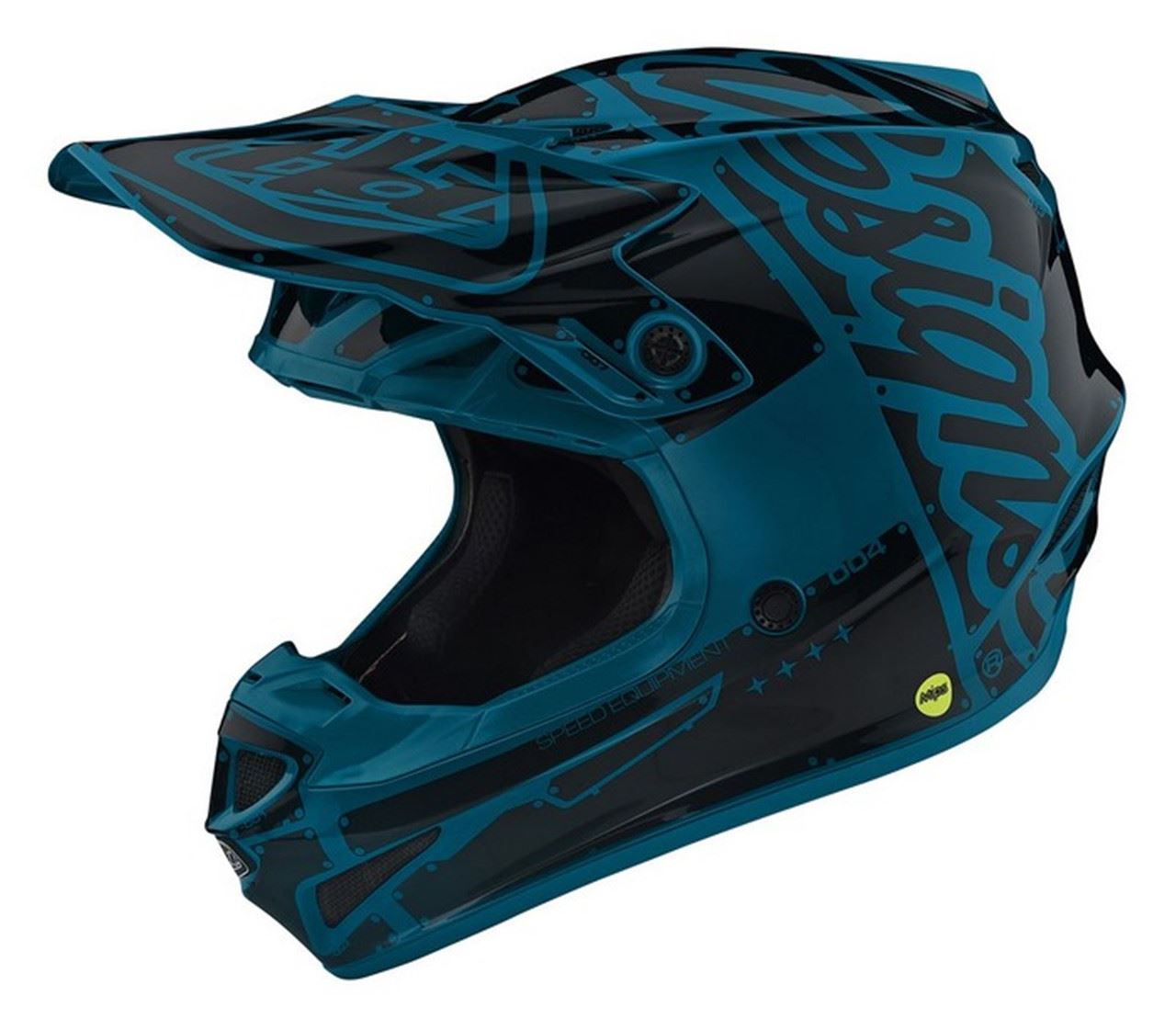 Troy Lee Designs Youth SE4 Helmet Factory Ocean