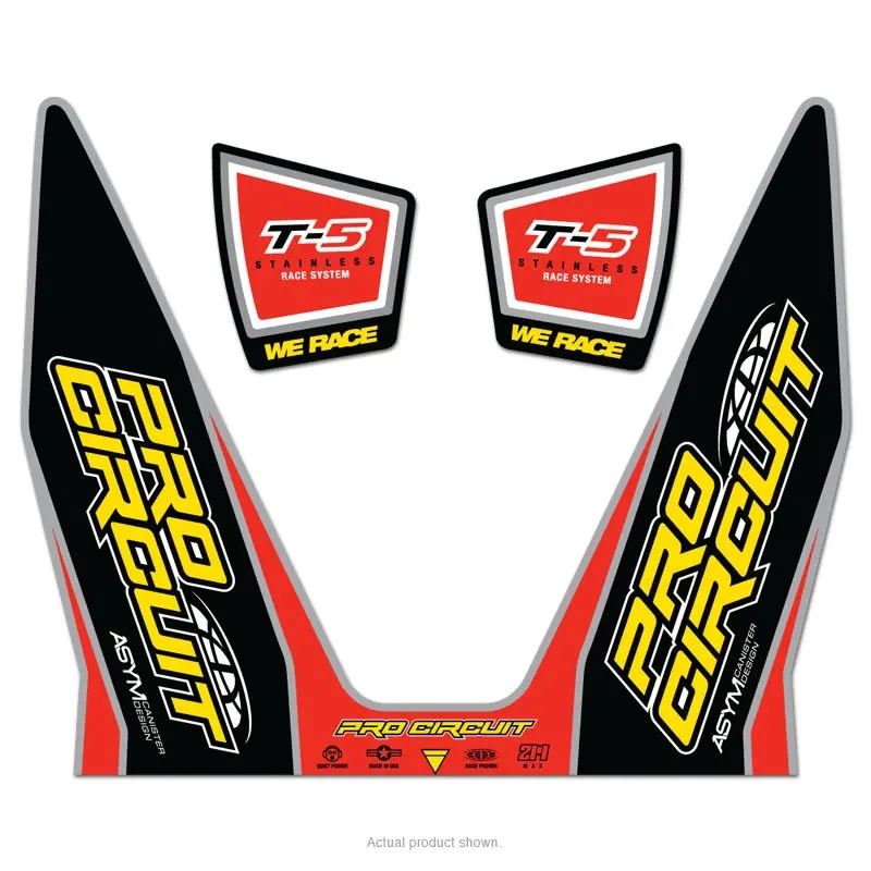 Pro Circuit T-5 Exhaust Decal Kit