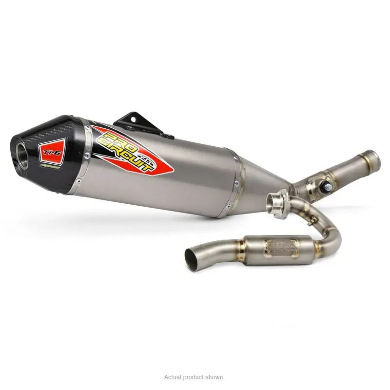 Pro Circuit Ti-6 Titanium Exhaust System  For Kawasaki KX 450F 2009-2015