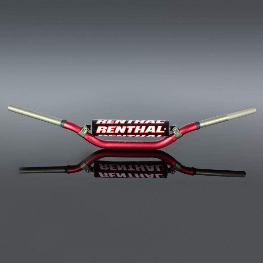 Renthal Twinwall RC Red 997 Handlebar Padded For Kawasaki KLX 250 1994-1998