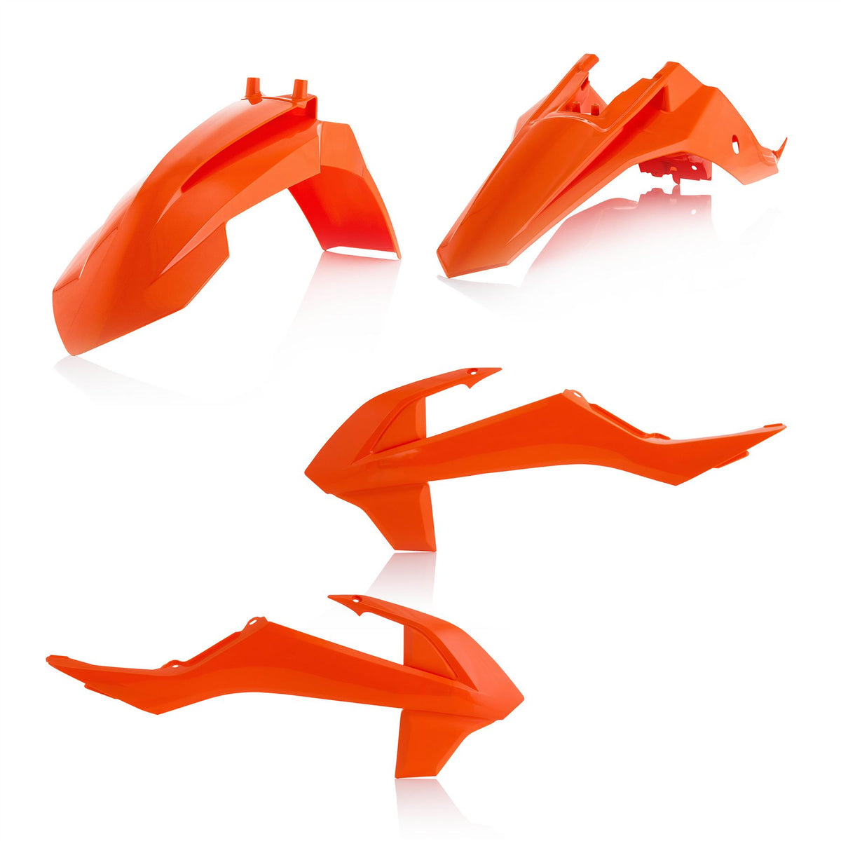 Acerbis Plastic Kit Orange 016 For Gas Gas MC 65 2021-2023