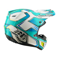 Troy Lee Designs Spring 2026 MX SE5 Composite Crest Helmets Real Teal