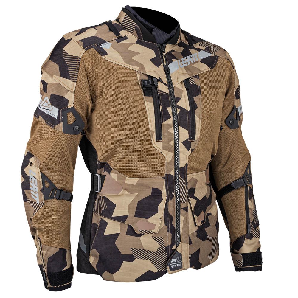 Leatt 2024 Adventure Flowtour 7.5 Jacket Desert