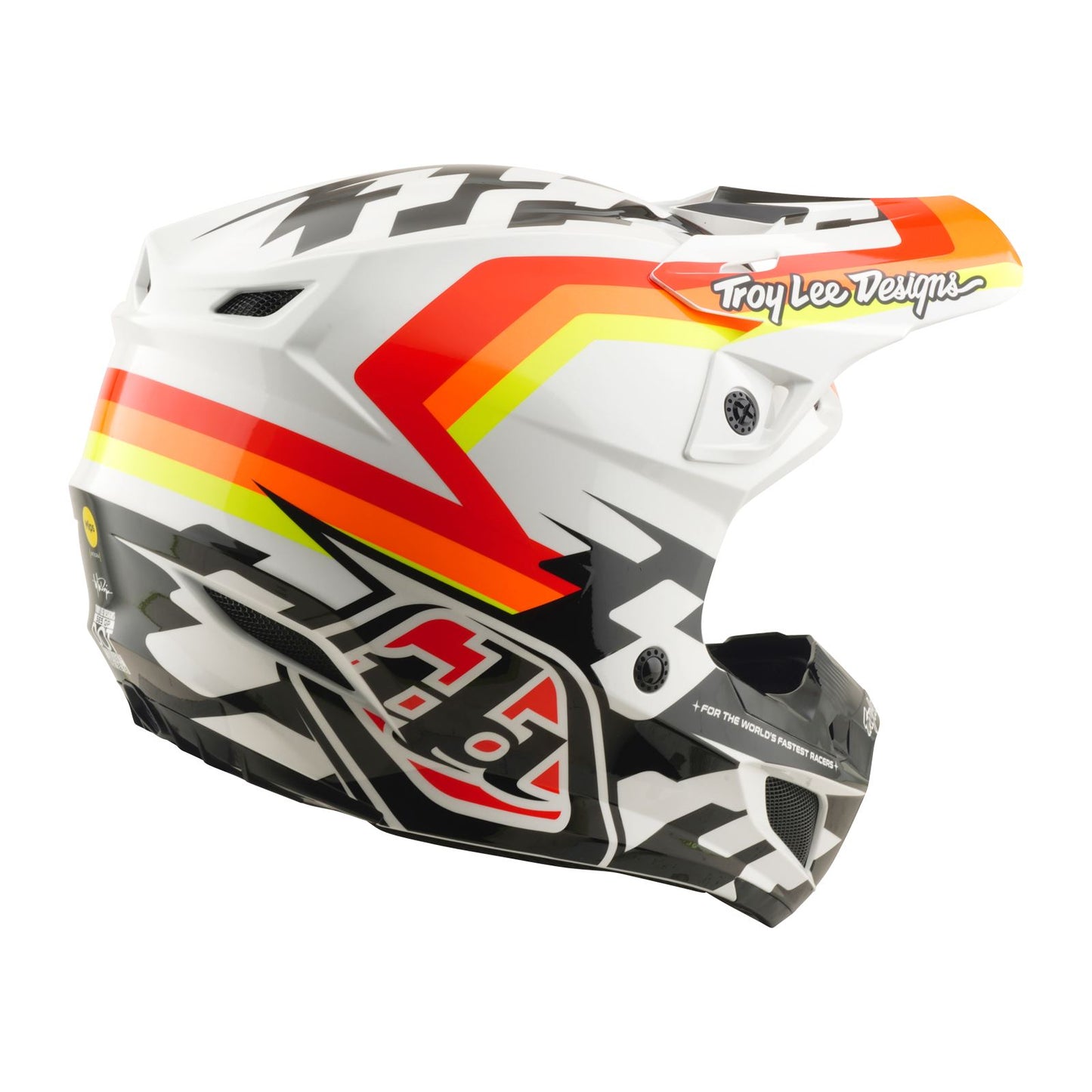Troy Lee Designs Spring 2026 MX SE5 Polycarbonate Dash Helmets Orange