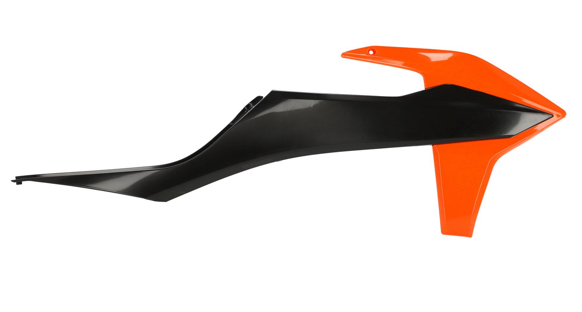 Acerbis Radiator Rad Scoops Black Orange For KTM XC 125 2020-2022