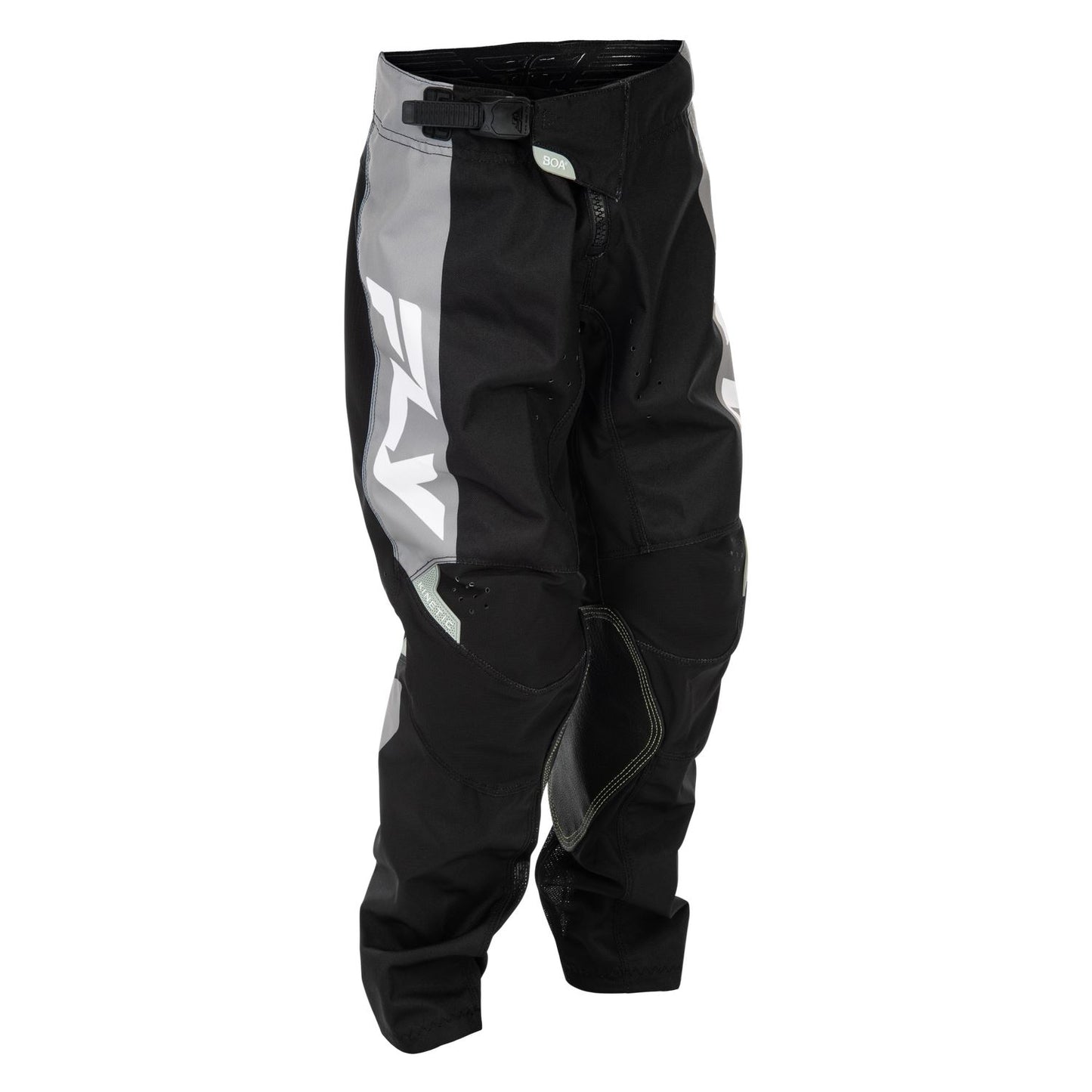 Fly Racing 2026 Motocross Pants Kinetic Mutant Youth  Black Grey