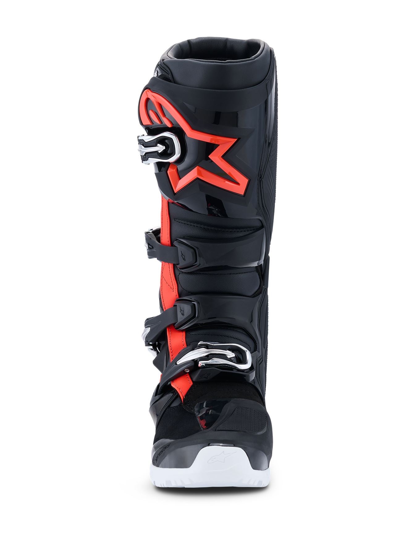 Alpinestars 2026 Tech 7 Enduro Drystar MX Boots Black Red Flou White