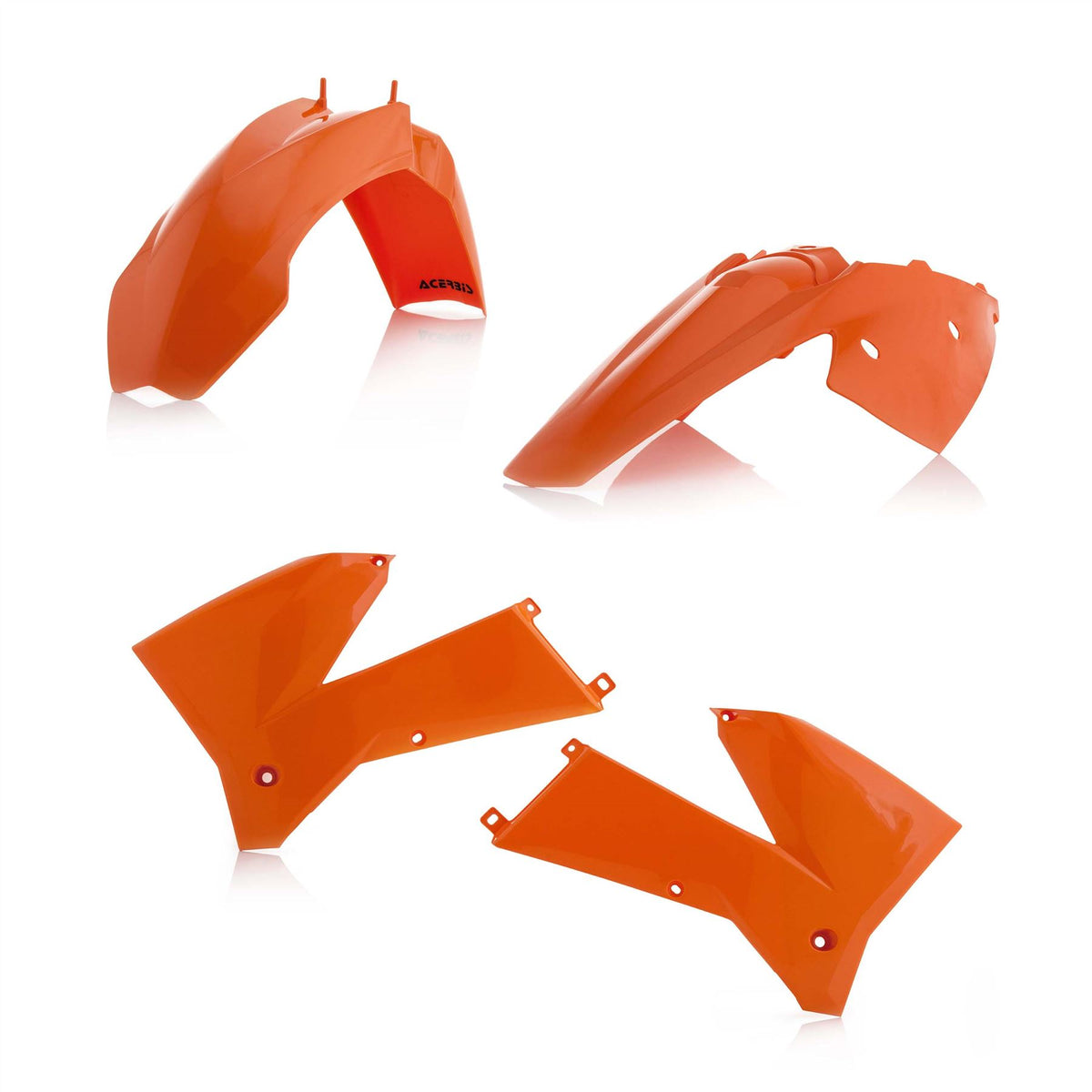 Acerbis Plastic Kit Orange For KTM SX-F 525 2005-2006