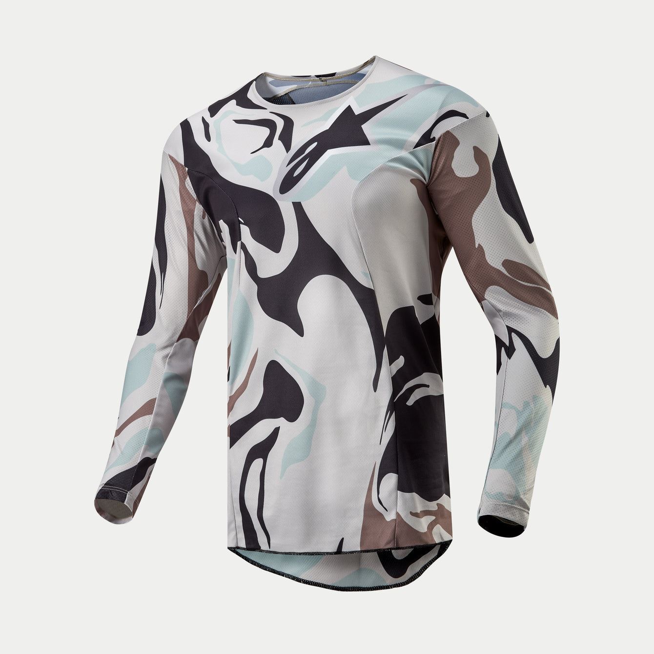 Alpinestars 2024 Racer Tactical Motocross Jersey Iron Camo CLEARANCE