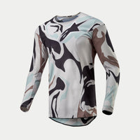 Alpinestars 2024 Racer Tactical Motocross Jersey Iron Camo CLEARANCE