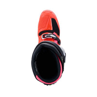 Alpinestars 2026 Tech 7 MX Boots Black Red Flo Pink Flo