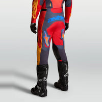 Alpinestars 2027 Racer Hunt MX Pants Fire Red Graystone Hot Coral