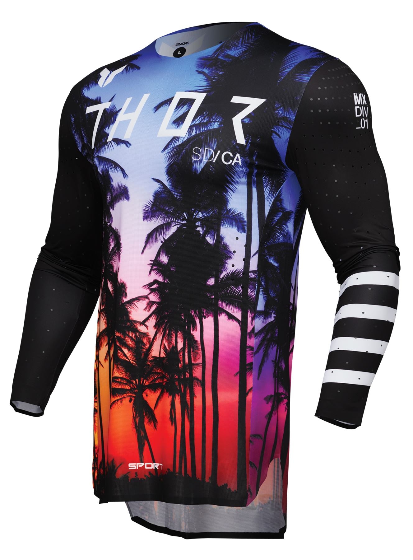 Thor 2025 Motocross Combo Kit Sportmode SD Black Pink