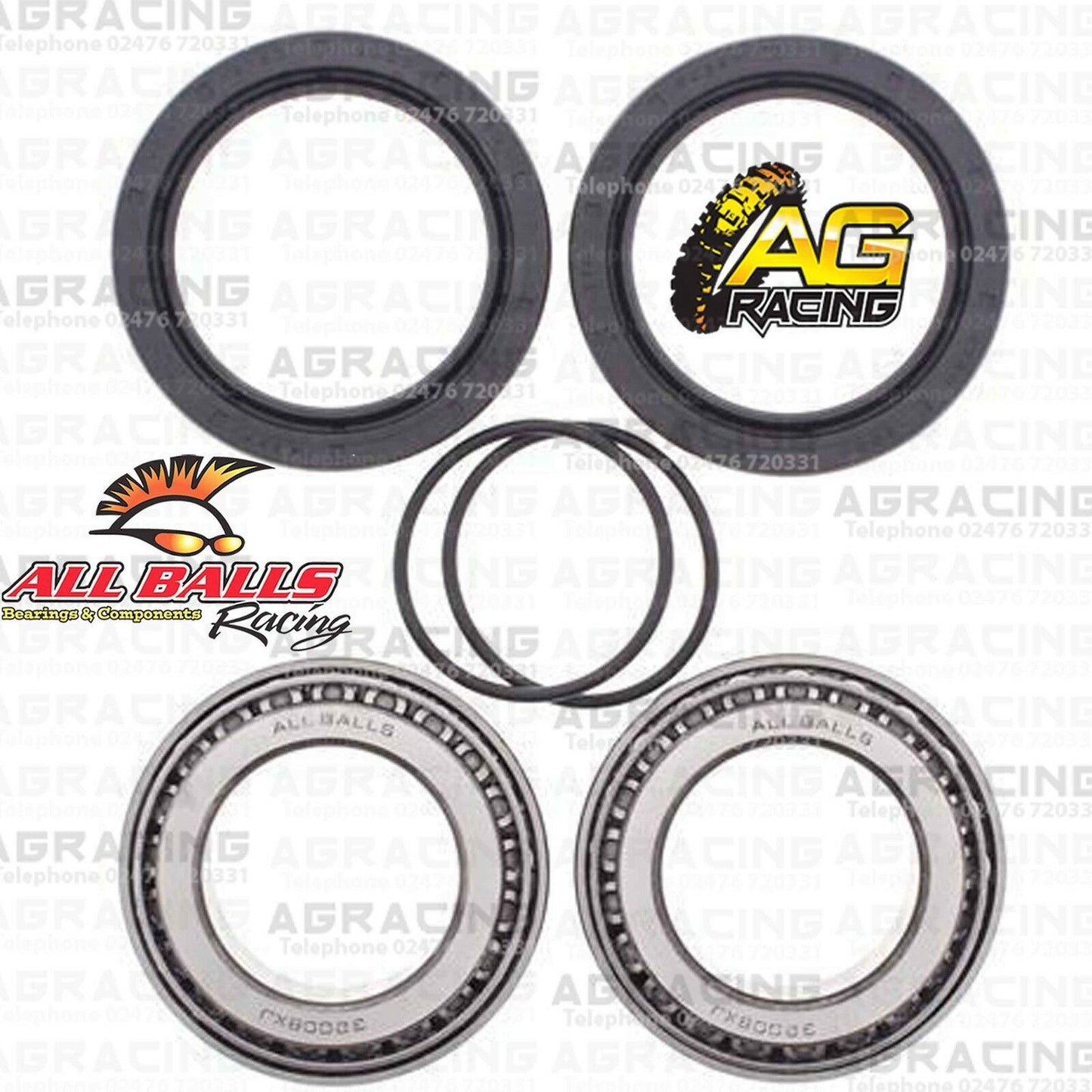 All Balls Rear Wheel Bearing Kit For KTM XC 450 ATV 2008-2009