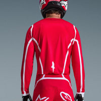 Alpinestars 2026 Fluid Apex Motocross Jersey Red White