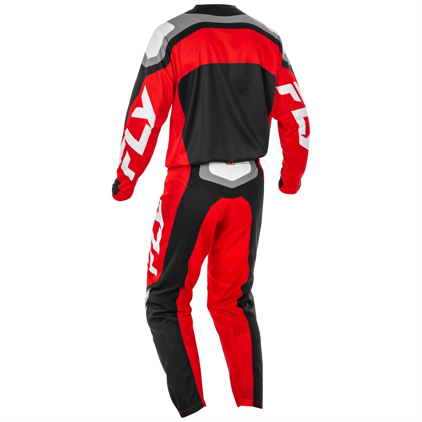 Fly Racing 2025 F-16 Motocross Pants Black Red White