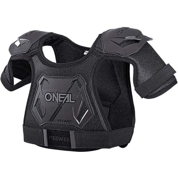 O'Neal 2025 PeeWee Kids Chest Guard Black