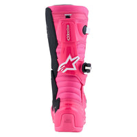 Alpinestars 2027 Youth Tech 7S MX Boots Pink Fluo Black White