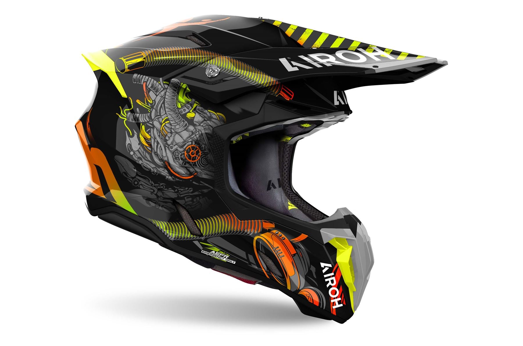Airoh Helmet 2024 Twist Toxic Gloss