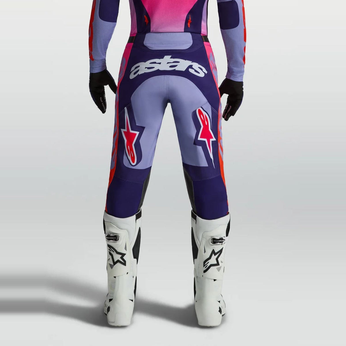 Alpinestars 2027 Racer Air Hunt MX Pants Light Violet Deep Purple Pink Fluo