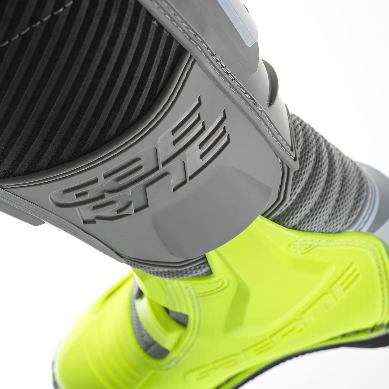 Gaerne Kids GXJ Motocross Boots Grey Flo Yellow