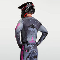 Alpinestars 2027 Racer Lone MX Jersey Grey Camo Purple