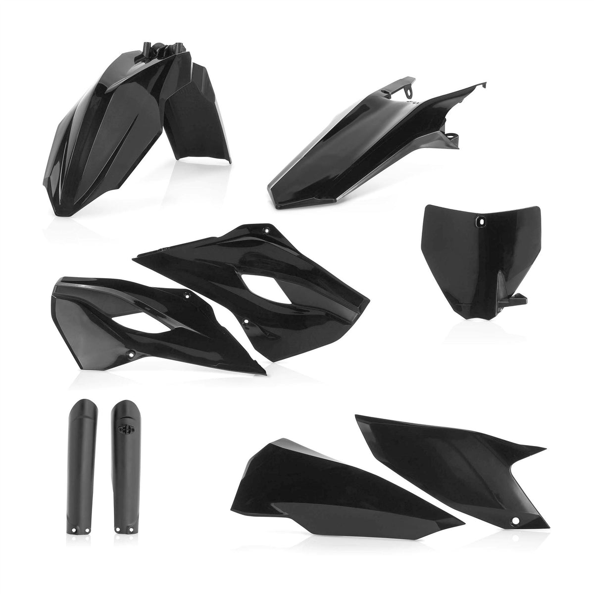 Acerbis Front Fender Black For Husqvarna FE 350 2015-2016