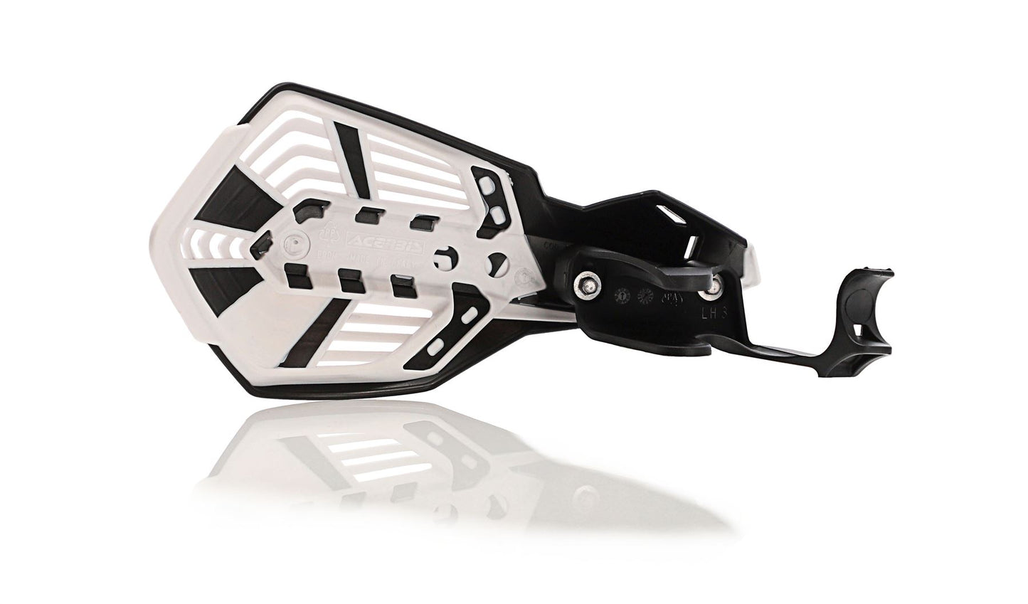 Acerbis K-Future KH Motocross Handguards Black White Kawasaki KX 250 4T 2021 - 2024