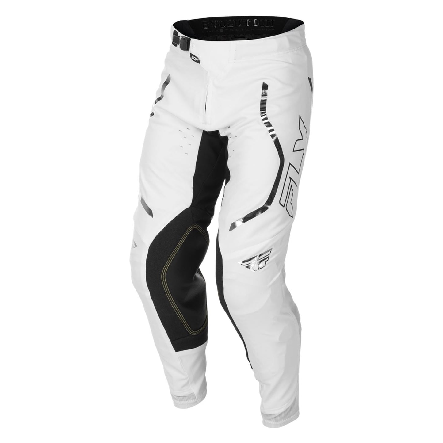 Fly Racing 2026 Motocross Combo Kit Evolution DST Flash  White Silver